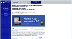 Desktop Screenshot of accessfcu.org